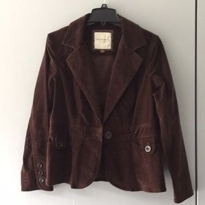Brown blazer